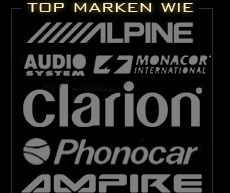 Top Marken wie alpine, steg, audio system, clarion, rockford-fosgate, ampire, helix, dietz, brax und viele mehr....